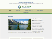 Tablet Screenshot of mccenv.com